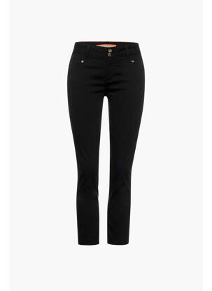 Pantalon chino noir STREET ONE femme