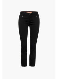 Pantalon chino noir STREET ONE femme