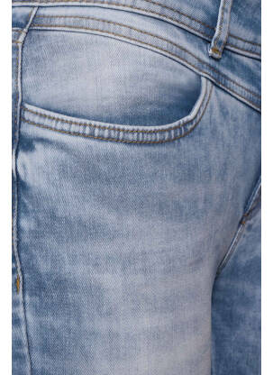 Jeans coupe slim bleu STREET ONE femme