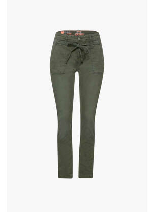 Jeans coupe slim vert STREET ONE femme