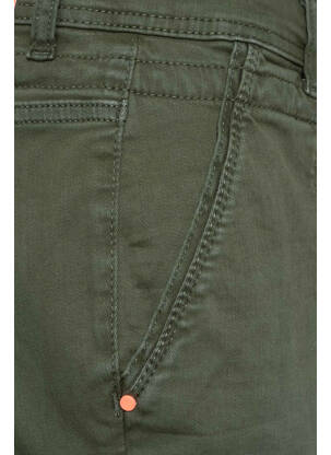 Jeans coupe slim vert STREET ONE femme