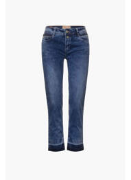 Jeans coupe droite bleu STREET ONE femme
