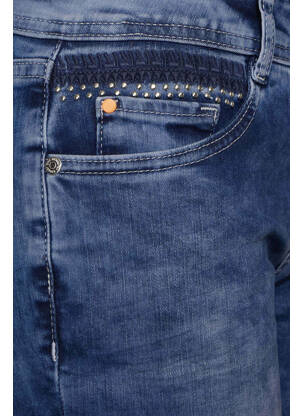Jeans coupe droite bleu STREET ONE femme