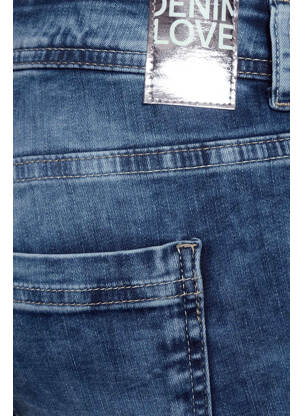 Jeans coupe slim bleu STREET ONE femme