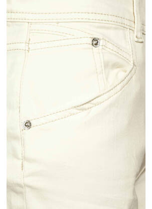 Jean coupe mom jaune STREET ONE femme