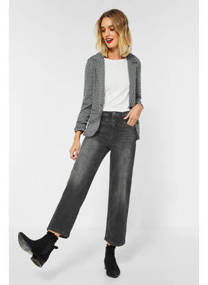 Jeans coupe droite gris STREET ONE femme