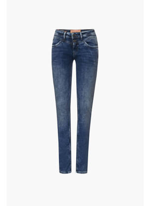 Jeans coupe slim bleu STREET ONE pour femme
