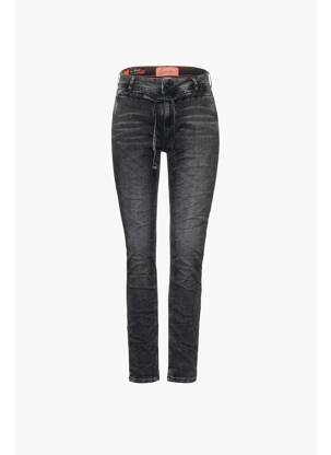 Jeans boyfriend noir STREET ONE pour femme
