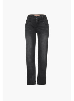 Jeans coupe droite noir STREET ONE pour femme