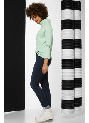 Jeans coupe slim bleu STREET ONE femme