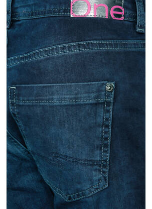 Jeans boyfriend bleu STREET ONE femme