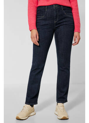 Jeans coupe droite bleu STREET ONE femme