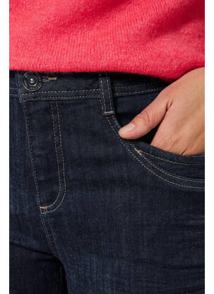 Jeans coupe droite bleu STREET ONE femme