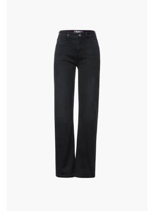 Jeans coupe large noir STREET ONE femme