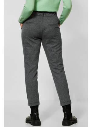 Pantalon chino gris STREET ONE femme