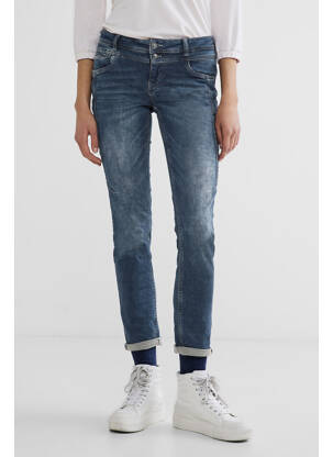 Jeans coupe slim bleu STREET ONE femme