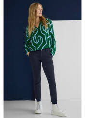 Pantalon chino bleu STREET ONE pour femme seconde vue