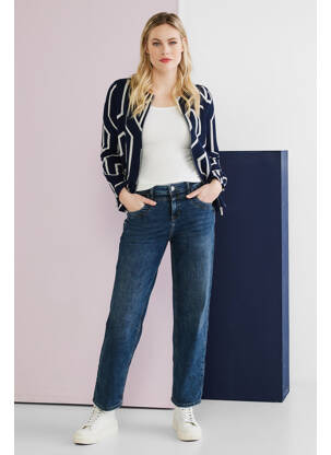Jeans coupe droite bleu STREET ONE femme