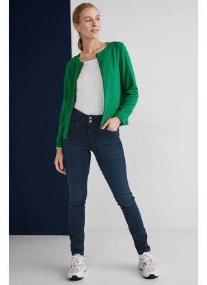 Jeans coupe slim bleu STREET ONE femme