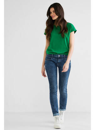 Jeans coupe slim bleu STREET ONE femme