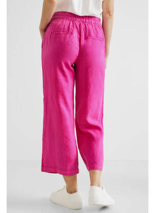 Pantalon chino rose STREET ONE femme