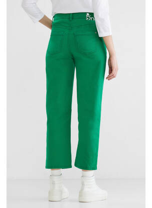 Jeans coupe large vert STREET ONE femme
