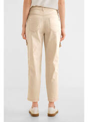 Pantalon cargo beige STREET ONE pour femme seconde vue