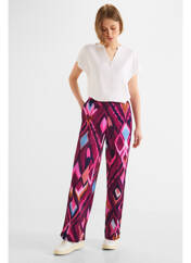 Pantalon flare rose STREET ONE pour femme seconde vue