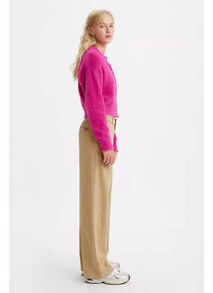 Pantalon chino marron LEVI'S femme