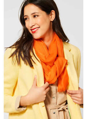 Foulard orange STREET ONE femme