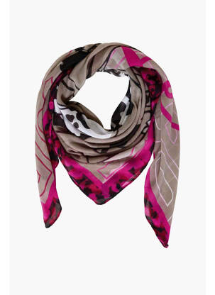 Foulard marron STREET ONE femme