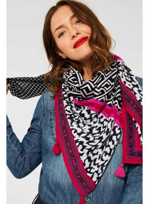 Foulard noir STREET ONE femme
