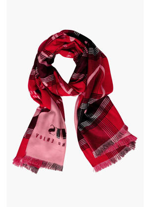 Foulard rouge STREET ONE femme
