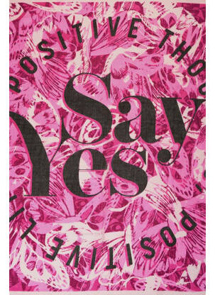 Foulard rose STREET ONE femme