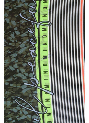 Foulard vert STREET ONE femme