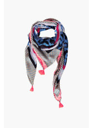 Foulard bleu STREET ONE femme