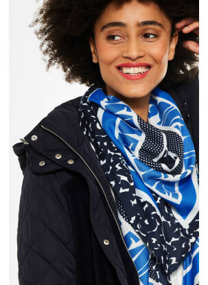 Foulard bleu STREET ONE femme