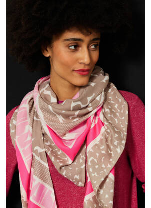 Foulard marron STREET ONE femme
