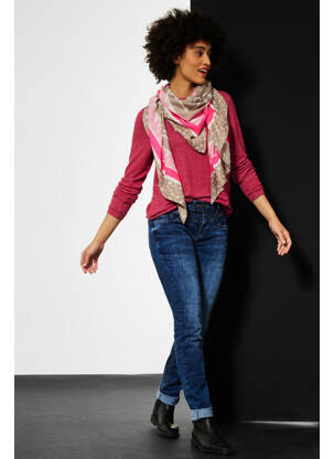 Foulard marron STREET ONE femme