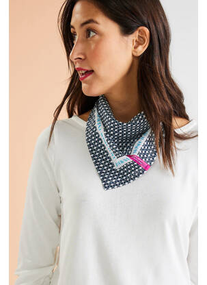 Foulard bleu STREET ONE femme