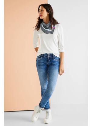 Foulard bleu STREET ONE femme