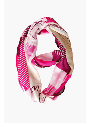 Foulard rose STREET ONE femme