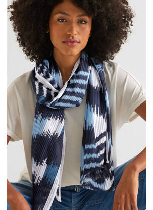 Foulard bleu STREET ONE femme