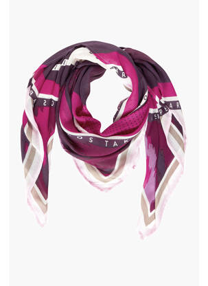 Foulard rose STREET ONE femme