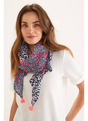 Foulard bleu STREET ONE femme