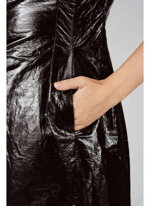 Robe courte noir ASTRID BLACK LABEL femme