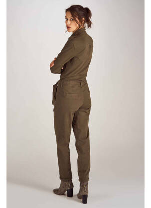 Combi-pantalon vert ASTRID BLACK LABEL femme