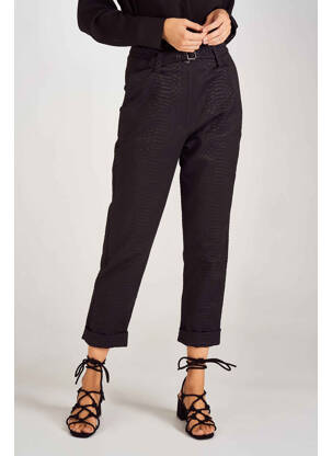 Pantalon slim noir ASTRID BLACK LABEL femme