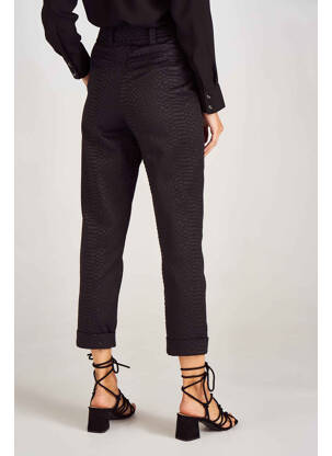 Pantalon slim noir ASTRID BLACK LABEL femme