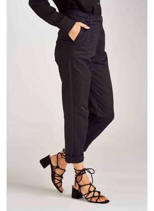 Pantalon slim noir ASTRID BLACK LABEL femme